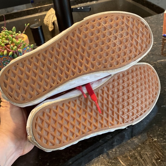 Red patents vans womens 7.5 - Picture 4 of 4